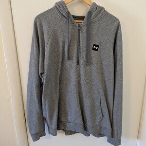 Men's Under Armour 1/2 zip hooded sweatshirt